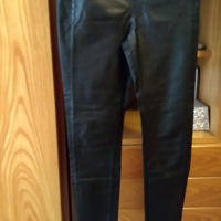 Pantaloni donna ecopelle H&M