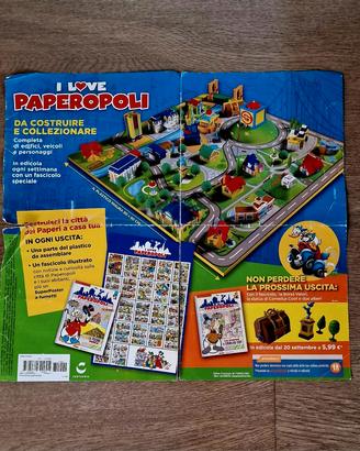 Plastico I Love Paperopoli 