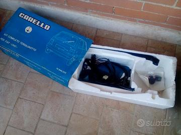 Kit tergilunotto vetro nuovo per Fiat Uno Turbo