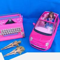 Barbie lotto mattel 1966 vintage fiat 500 macchina