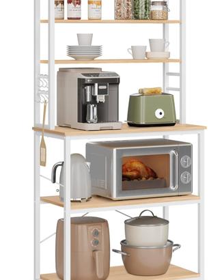 Scaffale Cucina salvaspazio a 6 livelli
