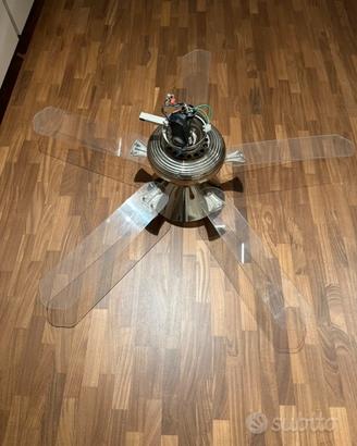 Lampadario ventilatore con telecomando