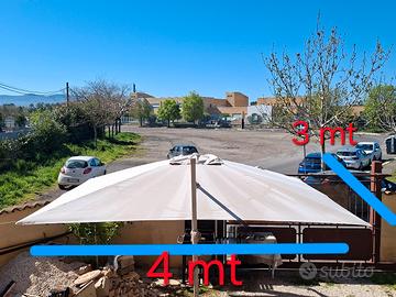 ombrellone da giardino 4x3