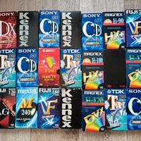 DVD videocassette VHS usate