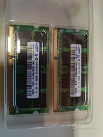 memorie RAM SAMSUNG 2x2GB per MACBOOK