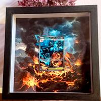 Quadro Mega Charizard con estensione di grafica