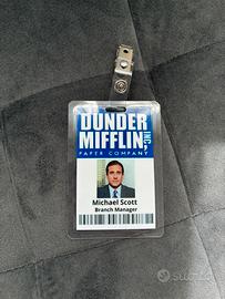Prop Badge Michael Scott