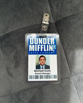 Prop Badge Michael Scott