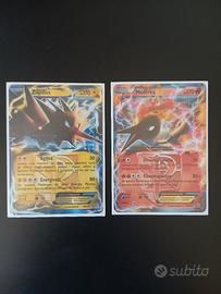 Pokemon Moltres e Zapdos Ex
