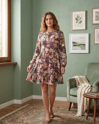 vestito floreale Zuiki 