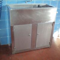 lavandino in acciaio inox