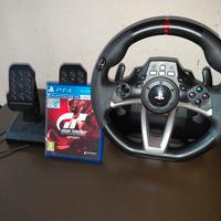 volante rwa PS4 con gran turismo 