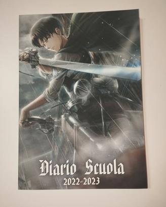 Diario Scuola Attack On Titan - Levi Ackerman 