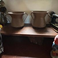 Coppia di brocche in rame pesante abruzzesi.