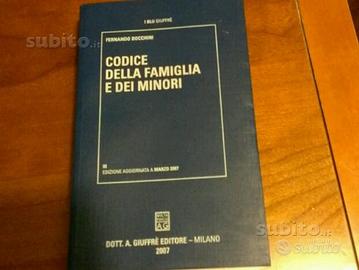 Codice della famiglia e dei minori. F. Bocchini