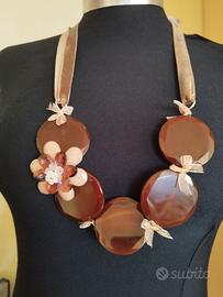 collana artigianale in corniola