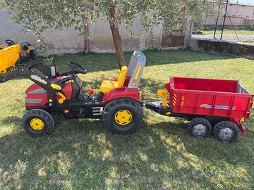 Rolly Toys trattore e carretta