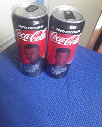 2 lattine Coca-Cola zero ( Future Legend 2019)