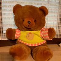 orso orsacchiotto peluche anni 80 vintage