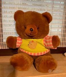 orso orsacchiotto peluche anni 80 vintage
