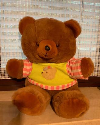 orso orsacchiotto peluche anni 80 vintage