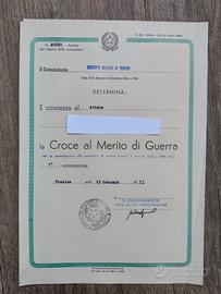 Concessione Croce al merito