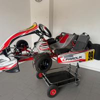 KART PRONTO PISTA COMPLETO DI MOTORE  ROTAX DD2