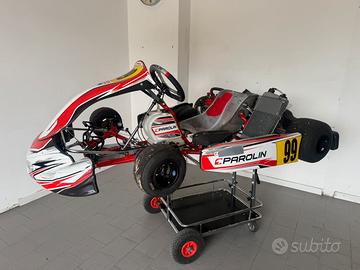 KART PRONTO PISTA COMPLETO DI MOTORE  ROTAX DD2