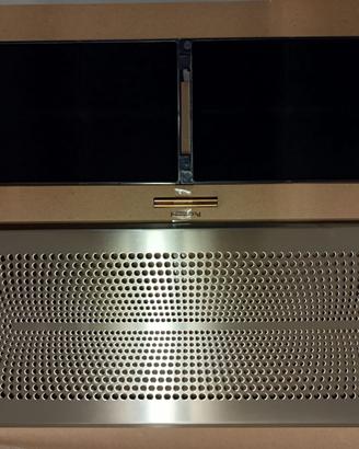 5 Griglie design Milano 460x170mm Accaio inox