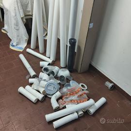 Tubi in PP. diametro 60 e 80 per caldaie