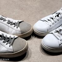 due paia di scarpe uomo usate come nuove