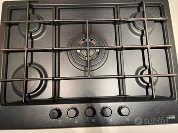 Piano cottura gas naturale da incasso