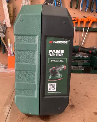 Parkside levigatrice mouse 12v a batteria ricarica