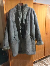 Cappotto di montone per donna Shearling tg 44
