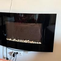 Camino elettrico stile luxury realistico