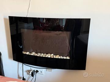 Camino elettrico stile luxury realistico