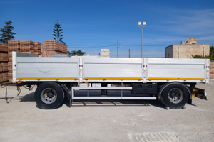 Rimorchio Zorzi 7,5 metri x 2,55