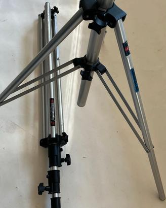2 Stativi Manfrotto