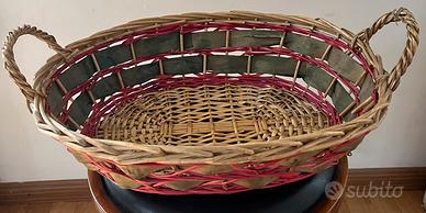 Cesti in vimini, di varie misure
