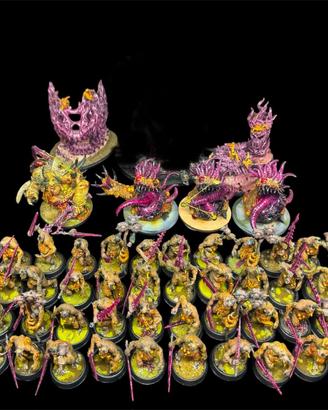 Maggotkin Nurgle Demoni Caos Warhammer 40k AoS 1