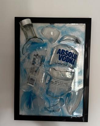 Quadro absolut vodka