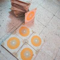 Mattonelle  vintage anni 60 originali 