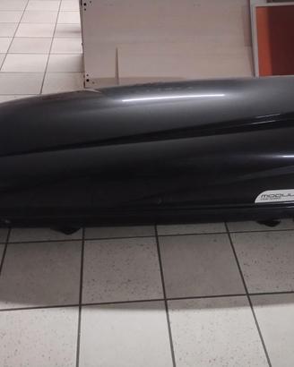 Box travel modula nero lucido 460 lt