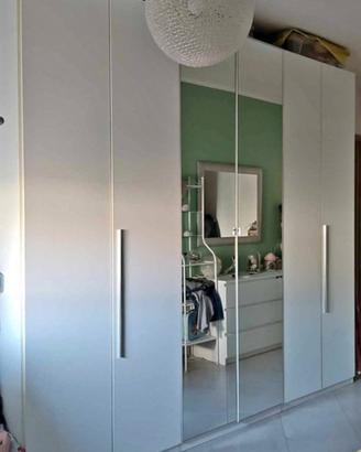 Armadio moderno 6 ante con specchi
