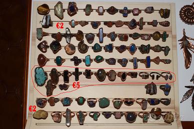 Lotto Gioielli elettroformati in rame