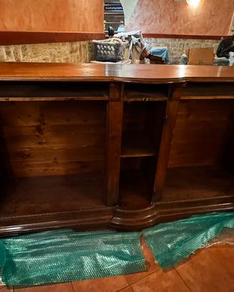Cassettiera/credenza in legno pregiato