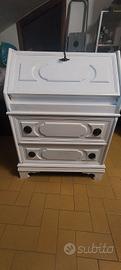 mobiletto segretarie bianco