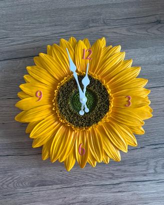 Orologio da parete girasole