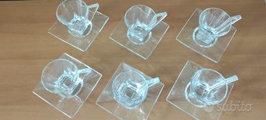 servizio espresso caffè vintage NUOVO 