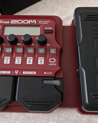 Pedaliera basso ZOOM AB1X Four
